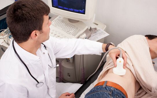 Ultrasound diagnostics of parasites in the body