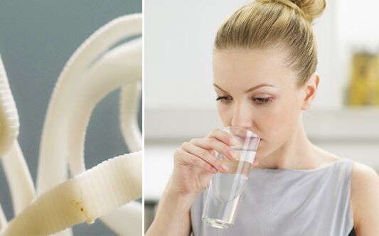drinking water when cleansing from parasites